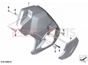 BMW Motorrad BMW 2021 K models K 1600 GTL 22 (0F31, 0F33) Gearbox cover, left