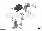 BMW Motorrad BMW 2021 K models K 1600 GTL 22 (0F31, 0F33) Level sensor, rear | Level sensor, rear
