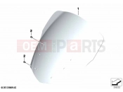 BMW Motorrad BMW 2021 K models K 1600 GTL 22 (0F31, 0F33) Windshield GT | Windshield GT