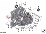 BMW Motorrad BMW 2021 K models K 1600 GTL 22 (0F31, 0F33) Differential cover for reverser 2