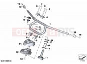 BMW Motorrad BMW 2021 K models K 1600 GTL 22 (0F31, 0F33) Handlebar 2 2