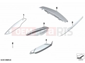 BMW Motorrad BMW 2021 K models K 1600 GTL 22 (0F31, 0F33) Parts, chrome 2 2