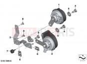 BMW Motorrad BMW 2021 K models K 1600 GTL 22 (0F31, 0F33) Fanfares with holder 2 2