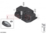 BMW Motorrad BMW 2021 K models K 1600 GTL 22 (0F31, 0F33) Control unit DWA | Control unit DWA