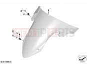 BMW Motorrad BMW 2021 M models M 1000 RR (0E71,0E73) Windscreen 2