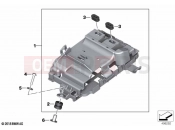 BMW Motorrad BMW 2021 M models M 1000 RR (0E71,0E73) Bracket, control unit | Bracket, control unit