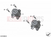 BMW Motorrad BMW 2021 M models M 1000 RR (0E71,0E73) Adjuster shift cam