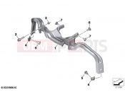 BMW Motorrad BMW 2021 M models M 1000 RR (0E71,0E73) Holder winglet | Holder winglet