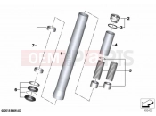 BMW Motorrad BMW 2021 M models M 1000 RR (0E71,0E73) Stanchion | Stanchion