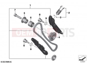 BMW Motorrad BMW 2021 M models M 1000 RR (0E71,0E73) Timing chain / Chain tensioner / Slide rail 2