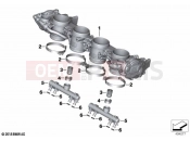 BMW Motorrad BMW 2021 M models M 1000 RR (0E71,0E73) Throttle valve and operation 2