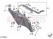 BMW Motorrad BMW 2021 M models M 1000 RR (0E71,0E73) Radiator 2