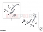 BMW Motorrad BMW 2020 M models M 1000 RR (0E71,0E73) Hand lever protector 2 | Hand lever protector 2