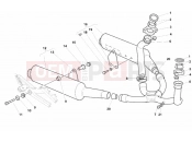 DUCATI Monster 900 City EXHAUST SYSTEM » EXHAUST SYSTEM