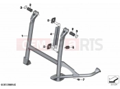 BMW Motorrad BMW 2020 R models R 1250 GS 19 (0J90) Centre stand | Centre stand