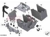 BMW Motorrad BMW 2020 R models R 1250 GS 19 (0J90) Battery tray | Battery tray