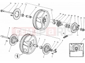 DUCATI Monster 900 City WHEELS » FRONT WHEEL