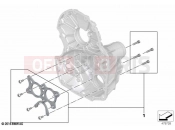 BMW Motorrad BMW 2020 R models R 1250 GS 19 (0J94) Set bearing support panel