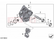 BMW Motorrad BMW 2020 R models R 1250 GS 19 (0J94) Shift control housing cover | Shift control housing cover