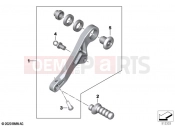 BMW Motorrad BMW 2020 R models R 1250 GS 19 (0J94) Outer gearshift parts 2