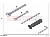 BMW Motorrad BMW 2020 R models R 1250 GS 19 (0J94) Additional tool kit | Additional tool kit