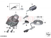 BMW Motorrad BMW 2020 R models R 1250 GS 19 (0J94) Radio-controlled locking system | Radio-controlled locking system