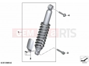 BMW Motorrad BMW 2020 R models R 1250 GS 19 (0J94) Spring strut, front | Spring strut, front