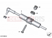 BMW Motorrad BMW 2020 R models R 1250 GS 19 (0J94) Steering damper | Steering damper