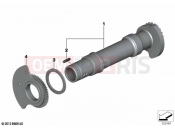 BMW Motorrad BMW 2020 R models R 1250 GS 19 (0J94) Compensating shaft