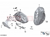 BMW Motorrad BMW 2020 R models R 1250 GS 19 (0J94) Cylinder head cover milled