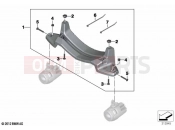 BMW Motorrad BMW 2020 R models R 1250 GS 19 (0J94) Set holder LED additional headlight