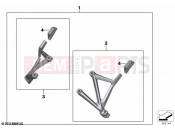BMW Motorrad BMW 2020 R models R 1250 GS 19 (0J94) Set, case holder, Vario case