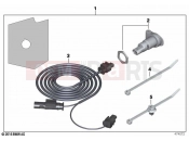 BMW Motorrad BMW 2020 R models R 1250 GS 19 (0J94) Retrofit kit, socket
