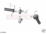 BMW Motorrad BMW 2020 R models R 1250 GS 19 (0J94) Retrofitting for heated grips