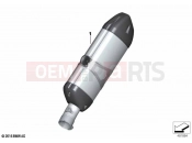 BMW Motorrad BMW 2020 R models R 1250 GS 19 (0J94) Rear silencer, chrome-plated