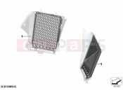 BMW Motorrad BMW 2020 R models R 1250 GS 19 (0J94) Protective grille for radiator 