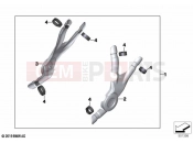 BMW Motorrad BMW 2020 R models R 1250 GS 19 (0J94) Frame guard 