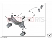 BMW Motorrad BMW 2020 R models R 1250 GS 19 (0J94) LED additional headlight