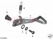 BMW Motorrad BMW 2020 R models R 1250 GS 19 (0J94) Brake pedal