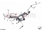 BMW Motorrad BMW 2020 R models R 1250 GS 19 (0J94) Main wiring harness | Main wiring harness