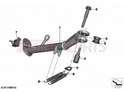 BMW Motorrad BMW 2020 R models R 1250 GS 21 (0M00) Side stand | Side stand