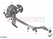 BMW Motorrad BMW 2020 R models R 1250 GS 21 (0M00) Windshield adjustment, mechanical | Windshield adjustment, mechanical