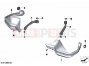 BMW Motorrad BMW 2020 R models R 1250 GS 21 (0M00) Hand protector | Hand protector