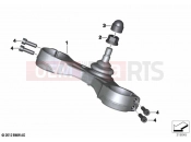 BMW Motorrad BMW 2020 R models R 1250 GS 21 (0M00) Lower fork cross brace | Lower fork cross brace