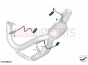 BMW Motorrad BMW 2020 R models R 1250 GS 21 (0M00) Exhaust gas control systems | Exhaust gas control systems