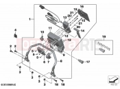BMW Motorrad BMW 2020 R models R 1250 GS 21 (0M00) Retrofit, navigation preparation | Retrofit, navigation preparation