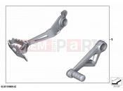 BMW Motorrad BMW 2020 R models R 1250 GS 21 (0M00) Pedal | Pedal