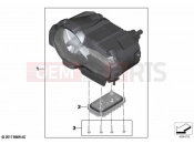 BMW Motorrad BMW 2020 R models R 1250 GS 21 (0M00) LED headlight | LED headlight