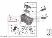 BMW Motorrad BMW 2020 R models R 1250 GS 21 (0M01, 0M03) Intake silencer / Filter cartridge