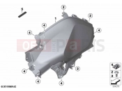 BMW Motorrad BMW 2020 R models R 1250 GS 21 (0M01, 0M03) Covering fuel tank 2